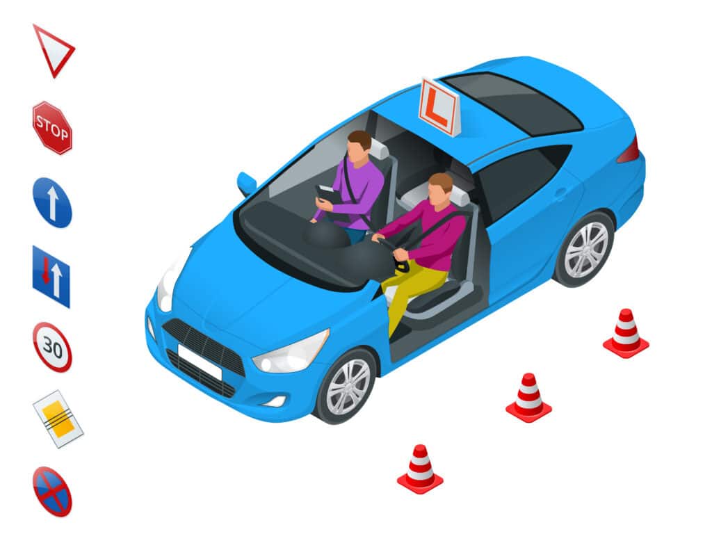 Learning the Role of Behindnthe Wheel Instruction