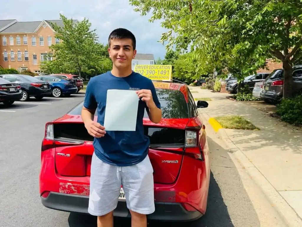 Teen driving lessons in Leesburg VA near Tuscarora and Heritage High School