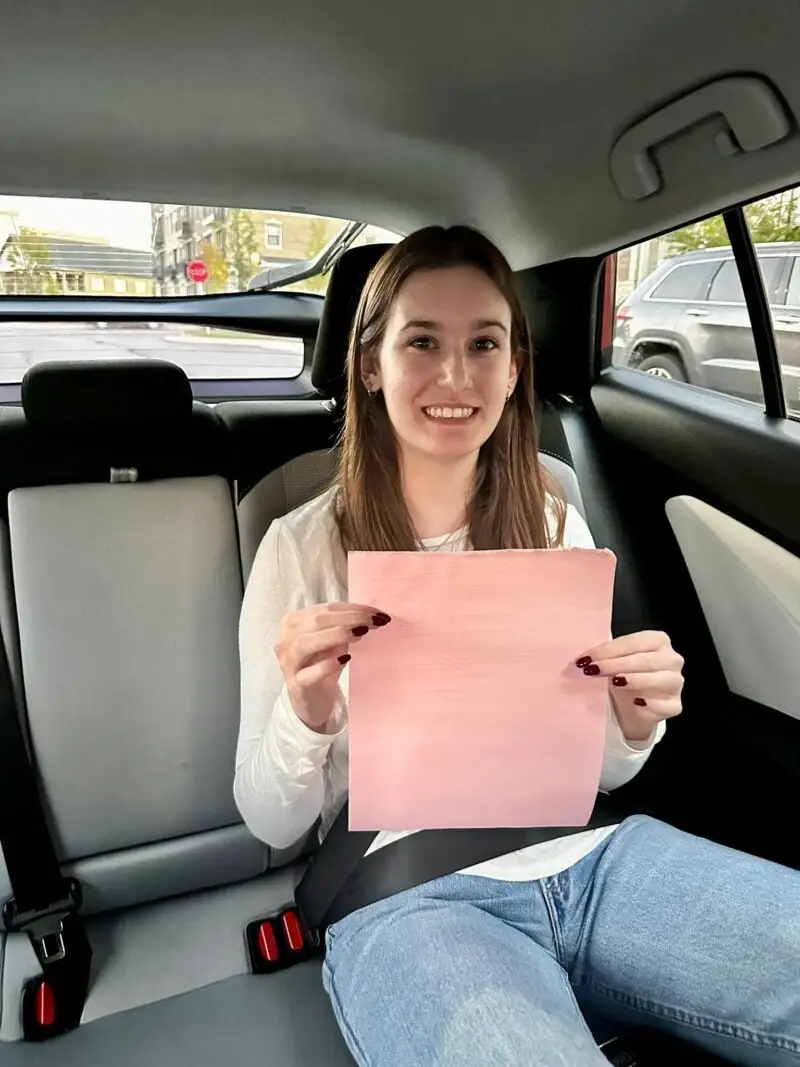 student of brambleton driving school