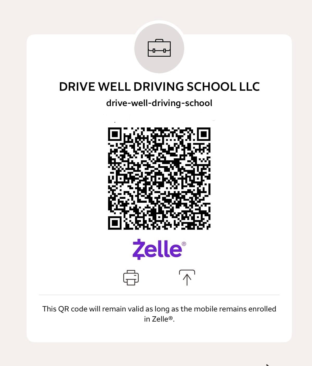 Zelle QR Code